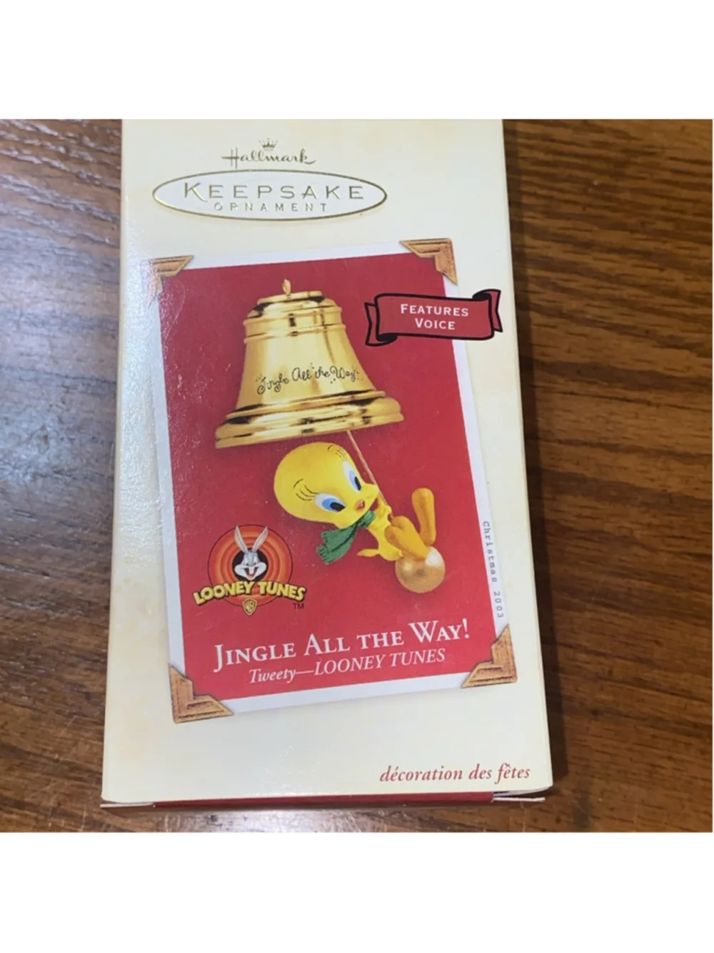 🔥 Hallmark Keepsake • Christmas Ornament • Tweety Jingle All The Way • 2003